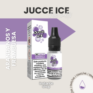 Arandanos y frambuesas Jucce Ice Nic Salts