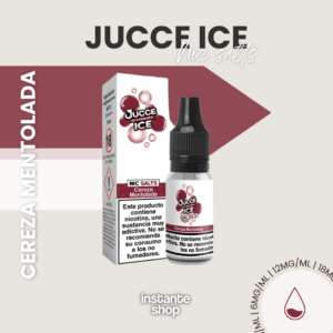 CEREZA MENTOLADA Jucce ice nic salts