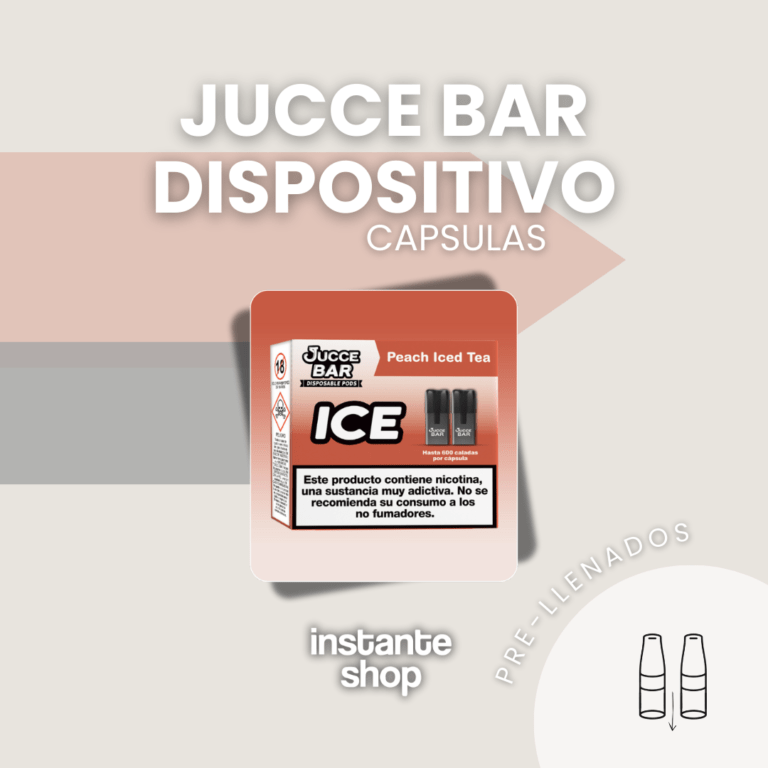Peach Iced Tea Ice Jucce Bar | 12mg y 0mg