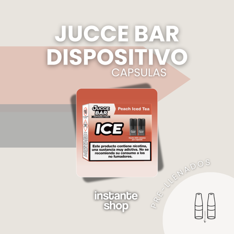 Peach Iced Tea Ice Jucce Bar | 12Mg Y 0Mg