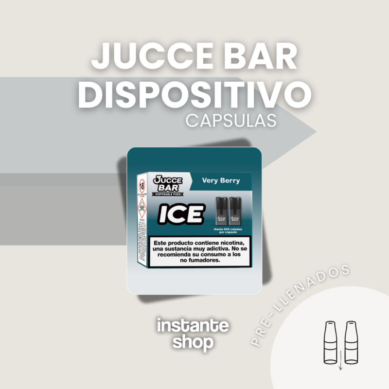 Capsulas Jucce Bar Very Berry - 12Mg | 0Mg