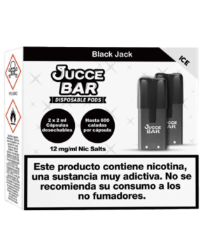 Capsulas Jucce bar Black Jack