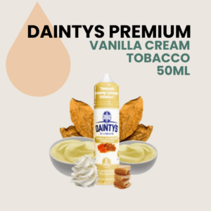 Daintys Premium Vanilla Cream Tobacco 50ml