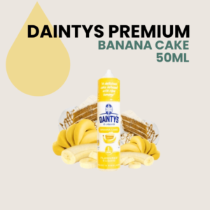 Daintys Premium banana cake 50ML