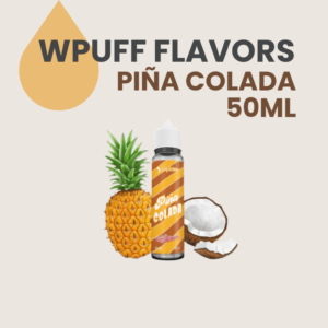 Flavors Piña colada, Wpuff Flavors Piña Colada, liquideo wpuff Favors piña colada, wpuff piña colada 50ml