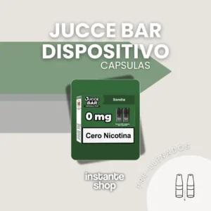 capsulas jucce bar sandia ice 0mg