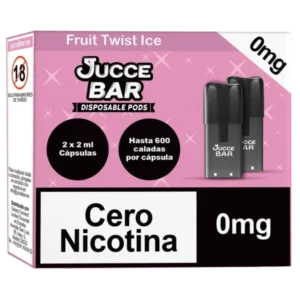 capsulas jucce bar fruit twits 0mg