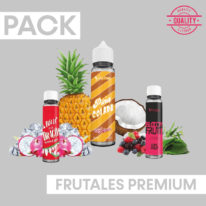 Pack líquidos frutales premium