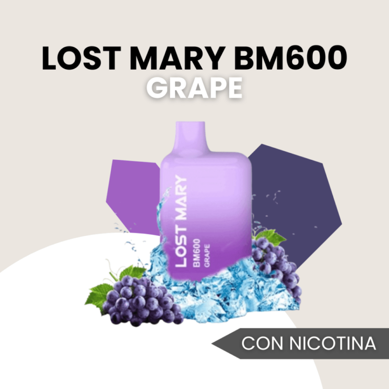 Lost Mary Grape, Elfbar Lost Mary Grape, Lost Mary Uva