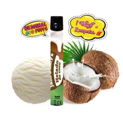 Wpuff Helado de Coco