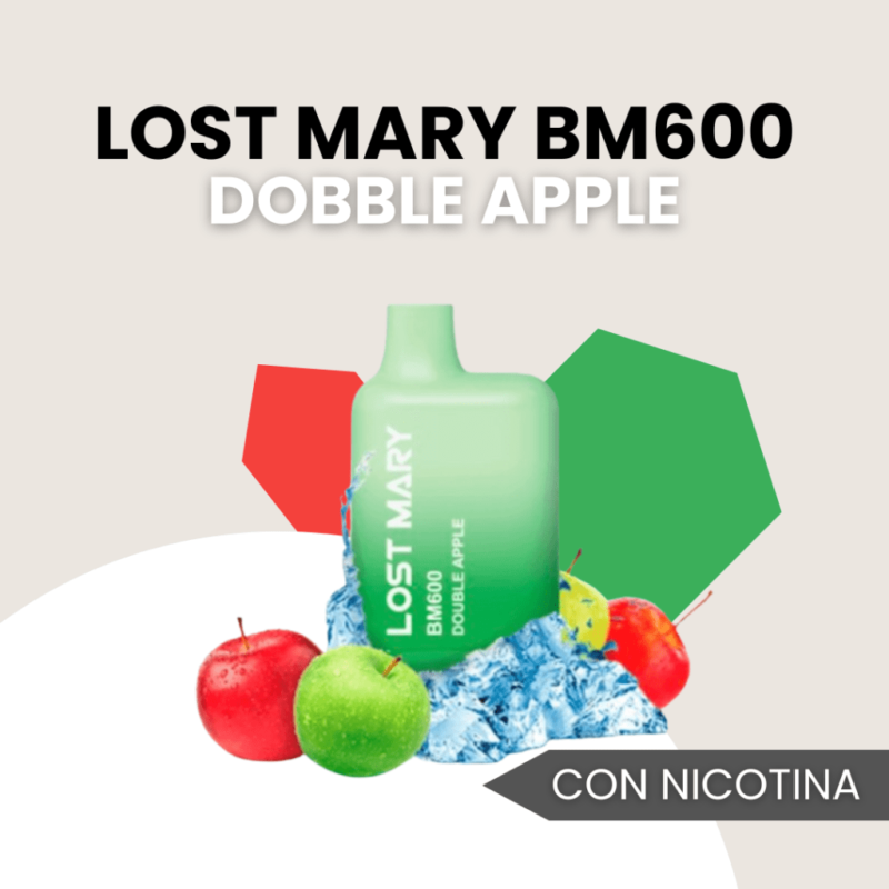 Lost Mary Double Apple, Lost Mary, 20Mg, Pod Nicotina, Double Apple