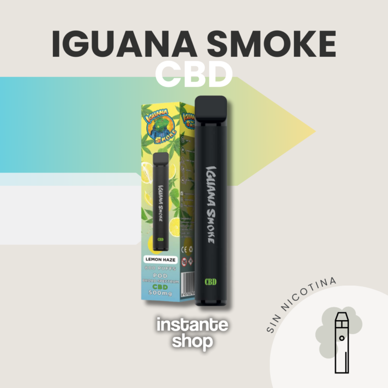 Iguana Pod Pocket Lemon Haze Broad Spectrum 180Mg