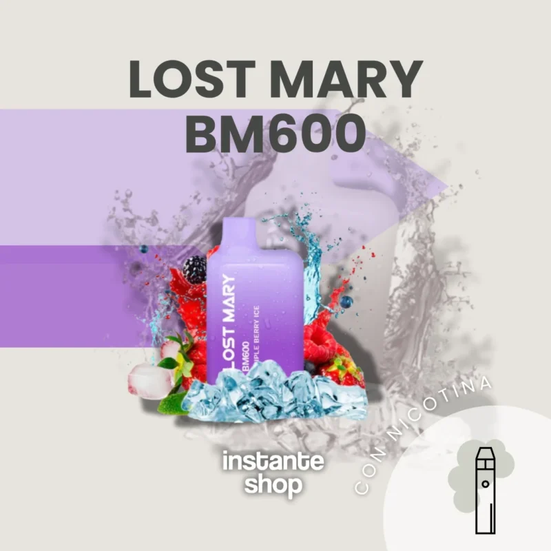 Lost Mary Bm600 Triple Berry Ice 20Mg