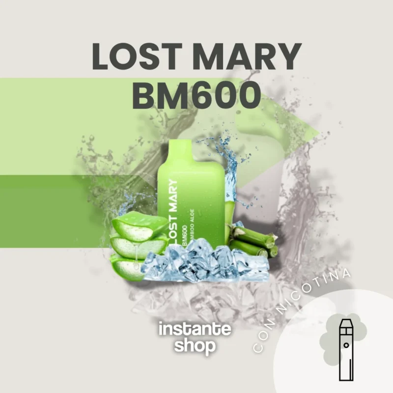 Lost Mary Bm600 Bamboo Aloe