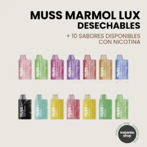 Muss Marmol Desechables Individuales