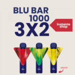 Blu bar 1000 descuento, 50% en descuento, DTO blu bar 1000, Con nicotina