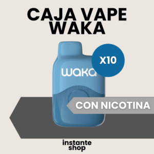 caja pod desechable waka 600