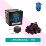 Carbón King Coco 1kg 26mm