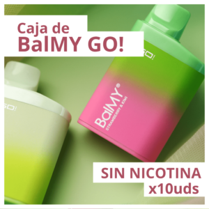 CAJA desechables BalMY GO! 0mg (Sin nicotina)