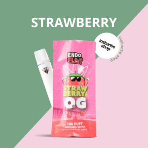 Strawberry OG Endoflo CBD 500mg, Pod Desechable CBD - Strawberry OG 500mg