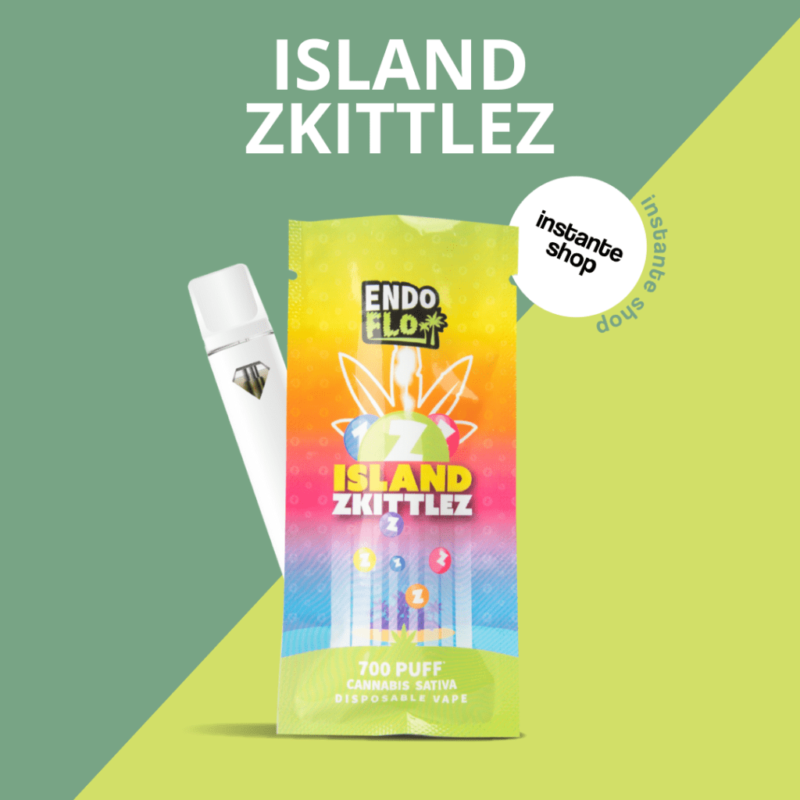 Pod Desechable Cbd - Island Zkittlez 500Mg