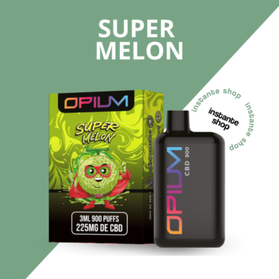 Pod DESECHABLE Super Melon CBD 3ml by Opium