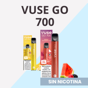 Vuse GO 700 Sin Nicotina