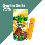 Gorilla Grillz®, vapers CBD, 75% CBD, Vaper CBD, Vaper Gorilla Grillz, Gorilla Grillz, CBD.