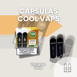 Cápsulas Mango Cool Vaps, Cápsulas Mango, Capsulas cool vaps