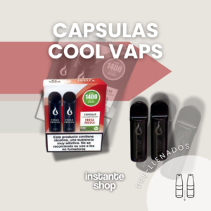 Fresa Fresca Cool Vaps, Capsulas cool vaps, Capsulas Fresa Fresca