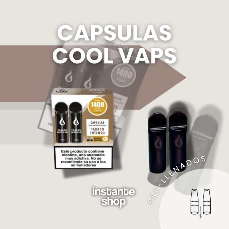 Cápsulas Tabaco Americano Cool Vaps