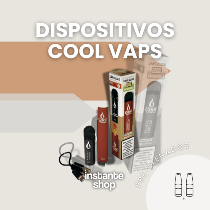 Dispositivo cool vaps tabaco americano