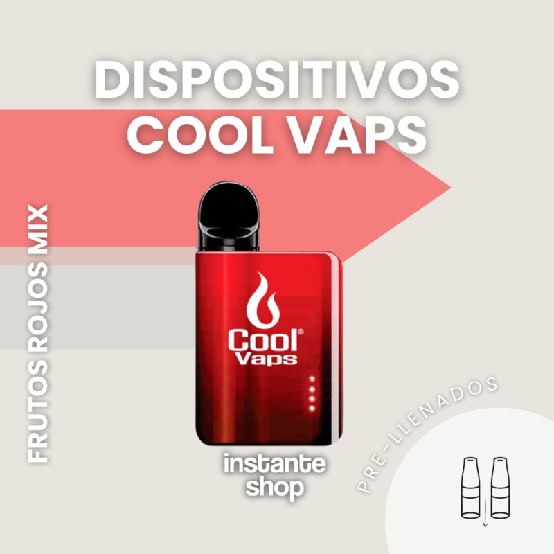 Dispositivo Cool Vaps Cápsulas De Frutos Rojos Mix