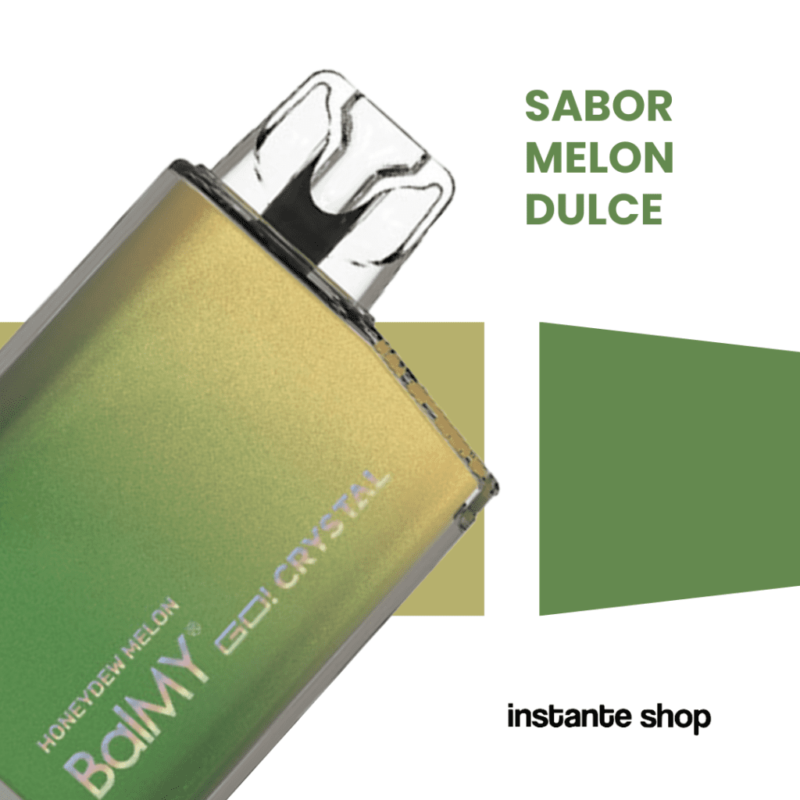 Balmy Go! Crystal Sabor Melon Dulce