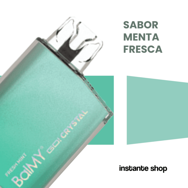 Balmy Go! Crystal Sabor Menta Fresca