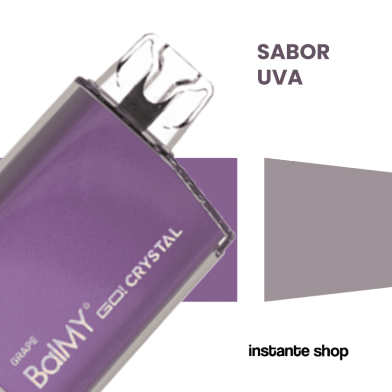 Balmy Go! Crystal Sabor Uva