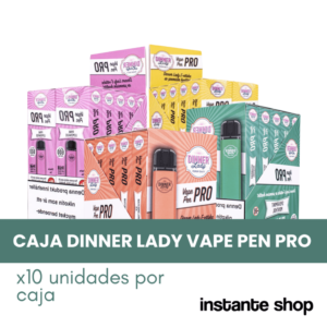 Caja Dinner Lady vape pen PRO