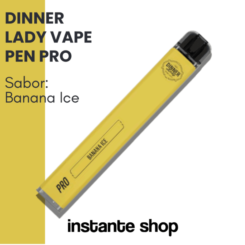 Dinner Lady Vape Pen Pro Banana Ice