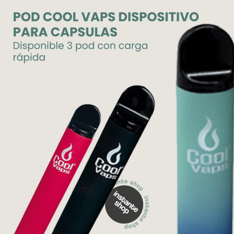 Pod Cool Vaps Dispositivo Para Capsulas