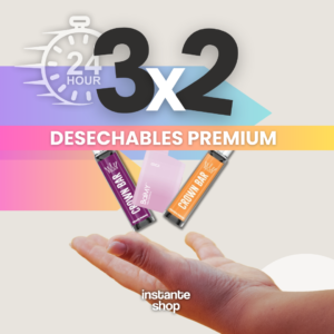 3x2 en desechables premium