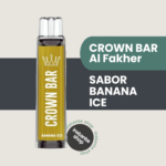 CROWN BAR Al Fakher SABOR BANANA ICE, BANANA ICE Crown Bar vape Al Fakher