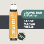 CROWN BAR Al Fakher SABOR MANGO FREEZE, MANGO FREEZE Crown Bar pen vape Al Fakher