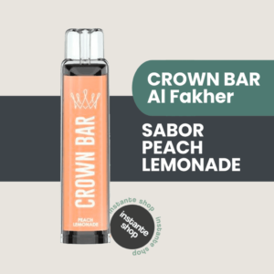 CROWN BAR Al Fakher SABOR PEACH LEMONADE, Peach Lemonade Crown Bar pen Vape Al Fakher