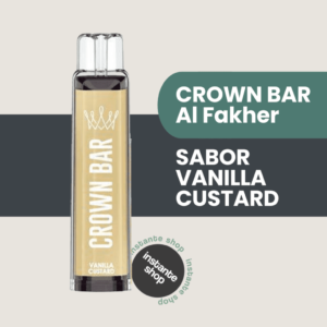 CROWN BAR Al Fakher SABOR vanilla custard, VANILLA CUSTARD Crown Bar Vape Al Fakher