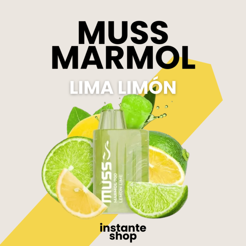 Muss Vape 700 Lima Limon,Muss Pod Desechable 700, Con Nicotina