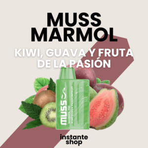 Muss marmol Kiwi guava y passion fruit