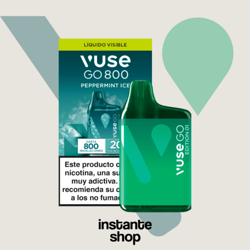 Vuse Go Edición 01 Sabor A Menta Ice Caja