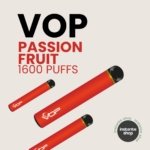 Passion Fruit vop, Vop 1600 Puffs Passion Fruit Portada