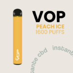 Vop 1600 Puffs Peach Ice Vop 1600 Puffs Peach Ice Portada, Vop 1600 Puffs Peach Ice