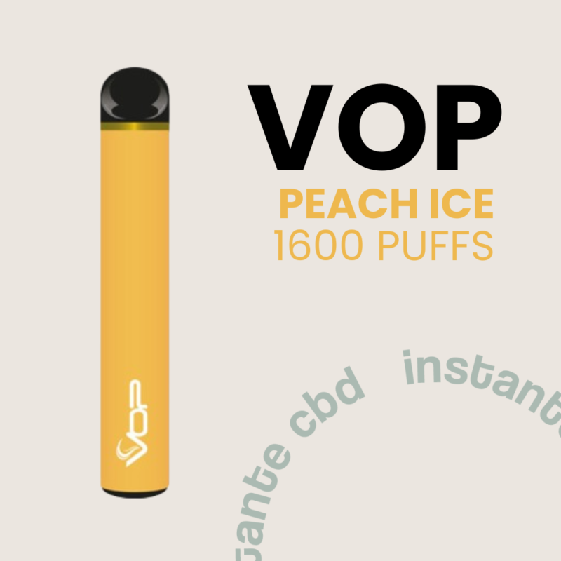 Vop 1600 Puffs Peach Ice Portada, Vop 1600 Puffs Peach Ice